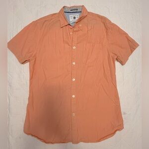 Denim & Flowers Men’s Button Up Shirt, size M